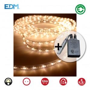 Kit flexiled 12mts multifuncion blanco calido edm EDM 71492