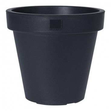 Maceta inyeccion antracita ø 20cm EDM 74826