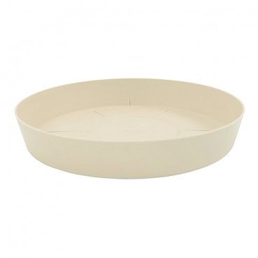 Plato inyeccion maceta ø24cm color crudo EDM 74913