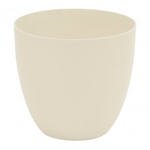 Maceta inyeccion cuenco ø18cm color crudo EDM 74923