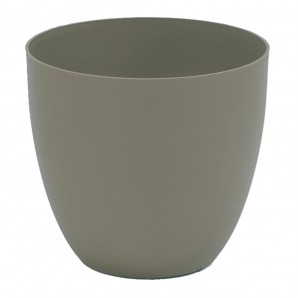 Pote de injeção modelo Ø22cm cor Taupe
