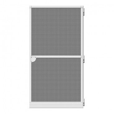 Puerta mosquitera abatible basic blanco 100x210cm EDM 75882