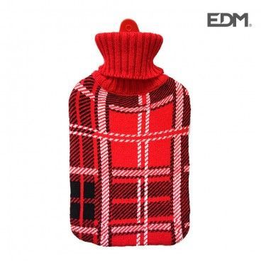 Bolsa de agua clasico escoces rojo 2l EDM 76773