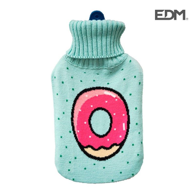 Garrafa de Água Quente Modelo Donut Esmaltado...