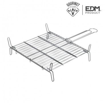 Parrilla doble 30x30cm edm EDM 76842