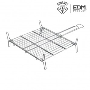 Parrilla doble 45x45cm edm EDM 76843