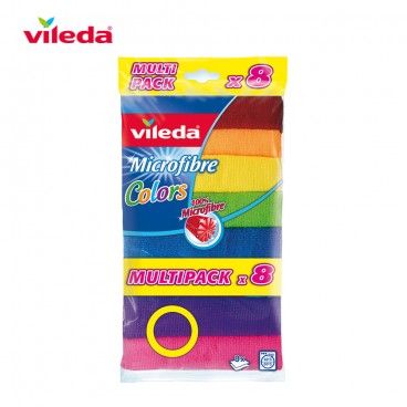 Chiffons Pour Fenêtre Vileda - Lot De 3 - 40x36 Cm - Sans Traces Ni Peluches - 67% Viscose, 33% Polyuréthane