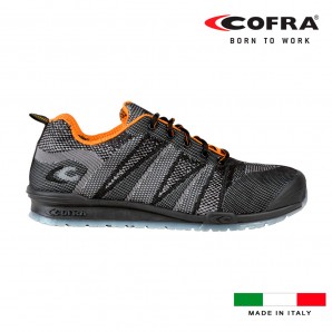 Zapatos de seguridad cofra fluent black s1 talla 39 EDM 80331