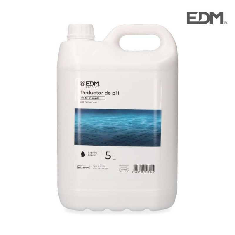 Redutor de pH Líquido 5L Fusion EDM