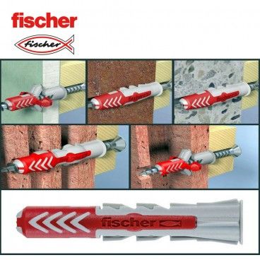 Pack 100  duopower  fischer  8x40 EDM 96151