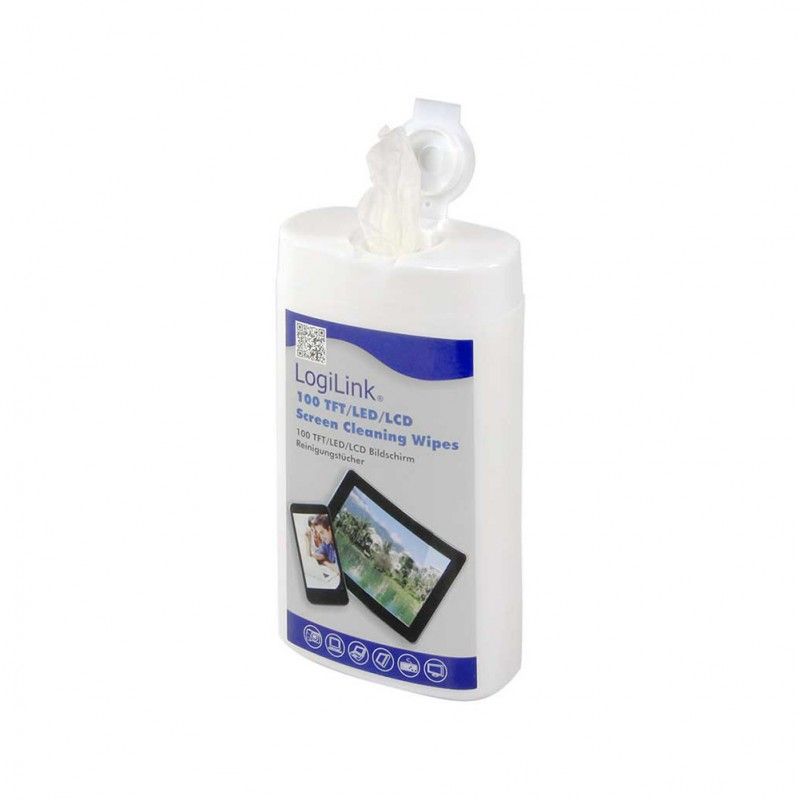 Toalhetes de Limpeza para Ecrãs TFT, LCD e...