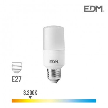 Bombilla tubular led e27 10w 1100 lm 3200k luz calida edm EDM 98839