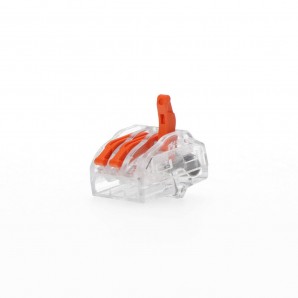 Conector empalme 3 tomas de 0,75 a 2,5mm envasado 5uni EDM E63131