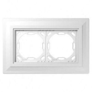 Adaptador 2 elementos montaje enrasado JUNG LS ZERO PA 982 G 125-0