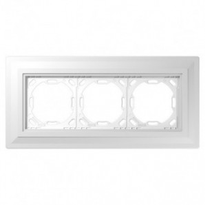 Adaptador 3 elementos montaje enrasado JUNG LS ZERO PA 983 G 125-0