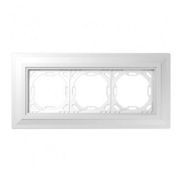 Adaptador 3 elementos montaje enrasado JUNG LS ZERO PA 983 G 125-0