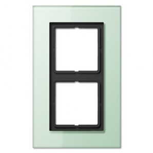 Moldura 2 elementos LS PLUS vidro JUNG LSP 982 GLAS