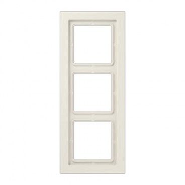 Moldura 3 elementos marfim (11mm) LS Design JUNG LSD 983 W