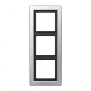 Marco 3 elementos aluminio (11mm) LS Design JUNG ALD 2983