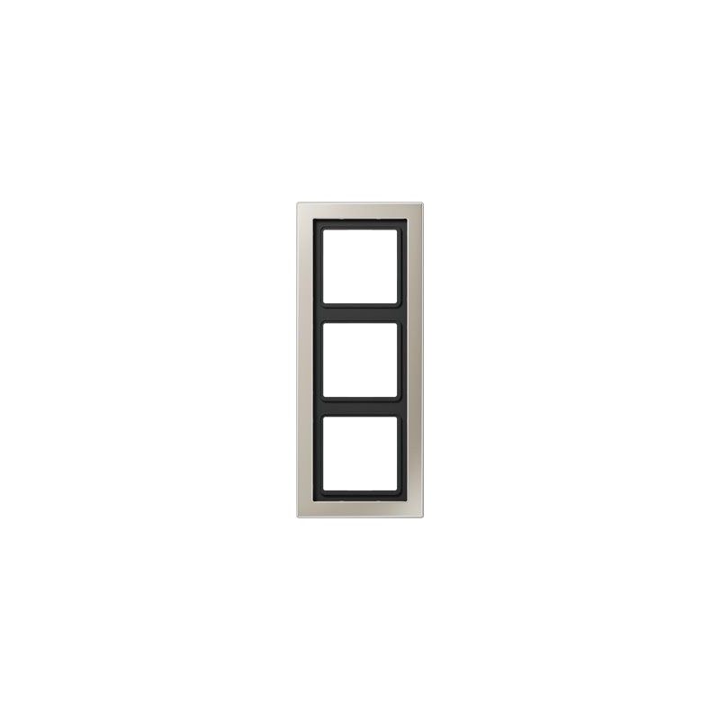 Marco 3 elementos acero (11mm) LS Design JUNG ESD 2983