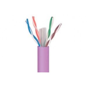 Cabo de dados DK6000 U/UTP Dca Cu 23AWG CAT6 LSFH 305m roxo