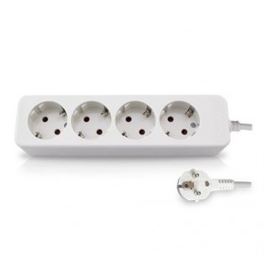 Base multiple 4 sockets 1.5 m cable GSC 0800212