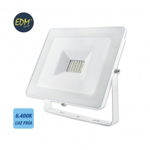 Proyector multiLED extraplano smd IP65 220-240V 50w 6.400k luz fria 3500 lumens EDM