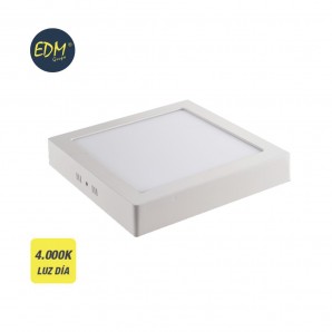 LED Downlight surface 20w 1500 lumens 4000K white light day EDM