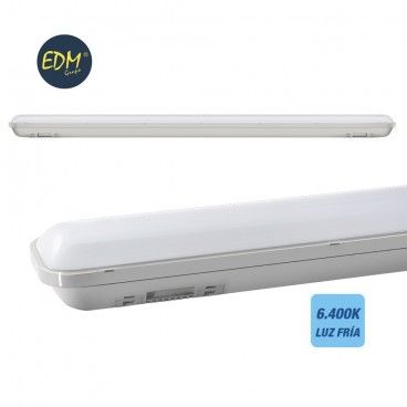 LED IP65 watertight strip 48w 4000 lumens 6500K cold light EDM