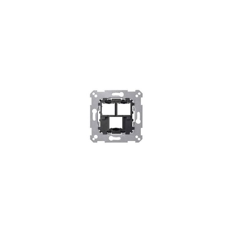 Suporte para 1 ou 2 tomadas RJ45/RJ11 SCHNEIDER MTN4575-0000