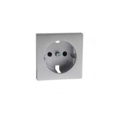 Tapa Schuko Aluminio SCHNEIDER MTN2330-0460