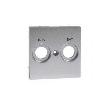 Caratula Toma R-TV/SAT Aluminio SCHNEIDER MTN299260