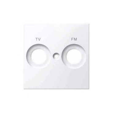 Caratula Toma TV/FM Blanco activo SCHNEIDER MTN299925