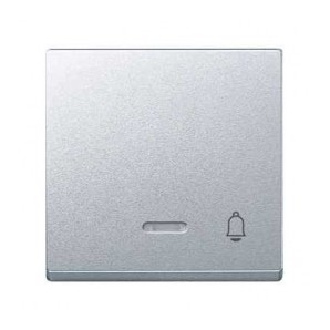 Chave de símbolo de campainha com display de alumínio SCHNEIDER ELEGANCE MTN430860