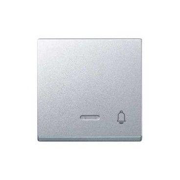 Tecla simbolo Timbre con visor Aluminio SCHNEIDER MTN430860