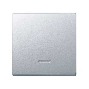 Tecla simple con visor Aluminio SCHNEIDER MTN431060