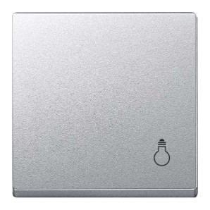 Tecla simbolo luz Aluminio SCHNEIDER MTN439960