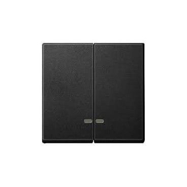 Chave dupla com display antracite SCHNEIDER ELEGANCE MTN3420-0414