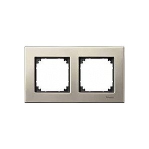 Marco elegance 2 elementos Titanio SCHNEIDER MTN403205