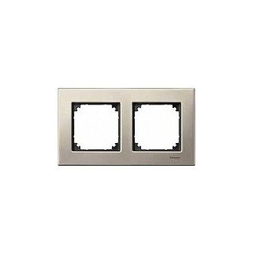 Marco elegance 2 elementos Titanio SCHNEIDER MTN403205