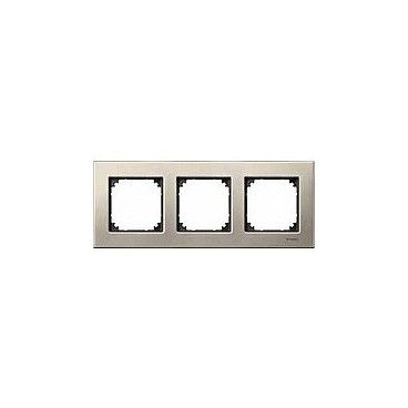Quadro Elegance 3 elementos Titânio SCHNEIDER MTN403305