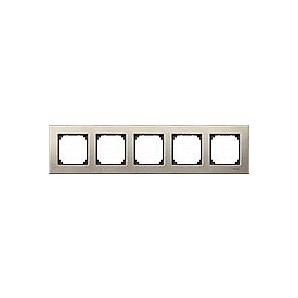 Marco elegance 5 elementos Titanio SCHNEIDER MTN403505