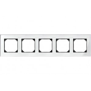 Moldura Elegance 5 elementos Branco cristal SCHNEIDER MTN404519