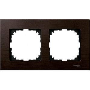 Marco elegance 2 elementos Wengue SCHNEIDER MTN4052-3471