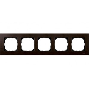 Marco elegance 5 elementos Wengue SCHNEIDER MTN4055-3471
