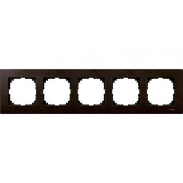 Marco elegance 5 elementos Wengue SCHNEIDER MTN4055-3471
