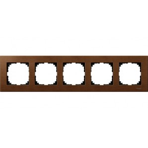 Marco elegance 5 elementos Cerezo SCHNEIDER MTN4055-3472