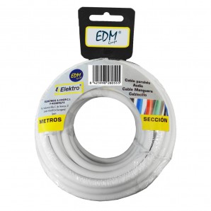 Carrete cable coaxial cobre 25 mts