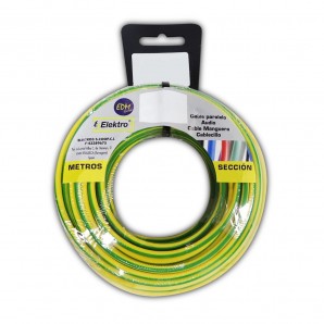Carretel de cabo flexível 2,5mm bicolor sem halogênio 15m