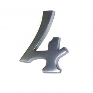 Fixação Invisível Número 4 Matte Níquel 10cm EDM